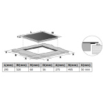 Gorenje 歌爾 GI3231BSCHK 29厘米 嵌入式雙頭電磁爐